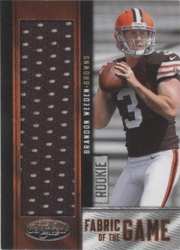 2012 Panini Certified Brandon Weeden #8