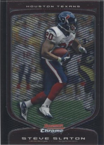 2009 Bowman Chrome Steve Slaton #38