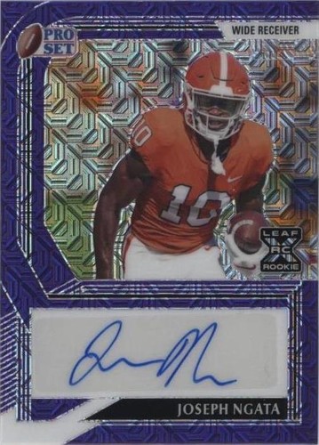 2022 Leaf Pro Set Metal Joseph Ngata #PA-JN1