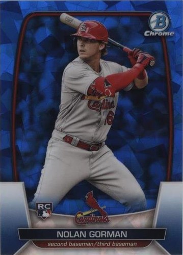2023 Bowman Chrome Sapphire Edition - Nolan Gorman #48