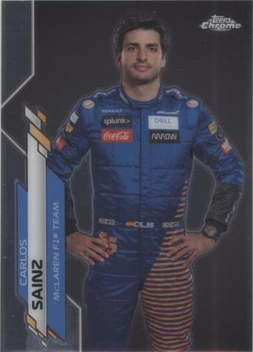2020 Topps Chrome Formula 1 - Carlos Sainz #8