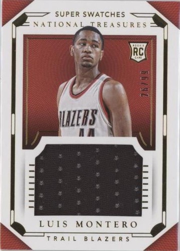 2015-16 Panini National Treasures - Luis Montero #33