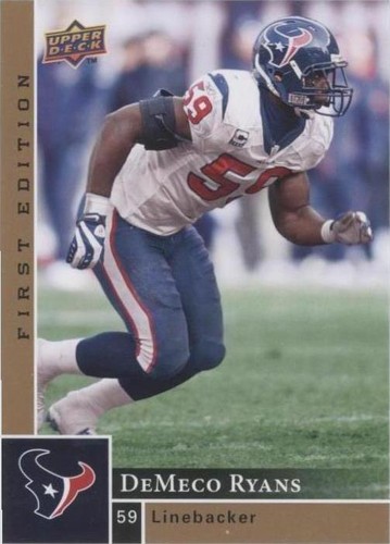 2009 Upper Deck First Edition DeMeco Ryans #62