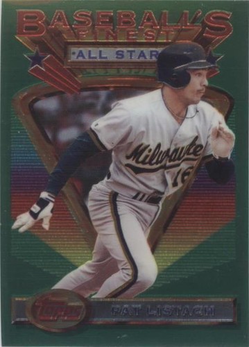 1993 Topps Finest - Pat Listach #109