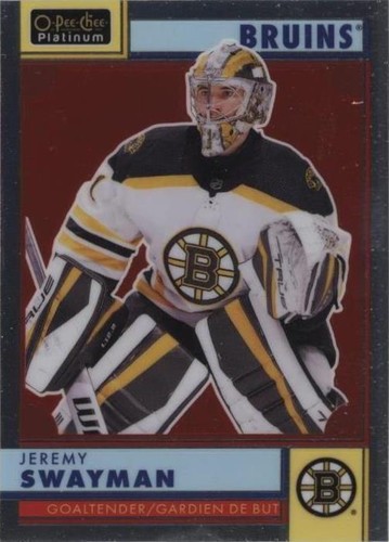 2022-23 O-Pee-Chee Platinum - Jeremy Swayman #R-59