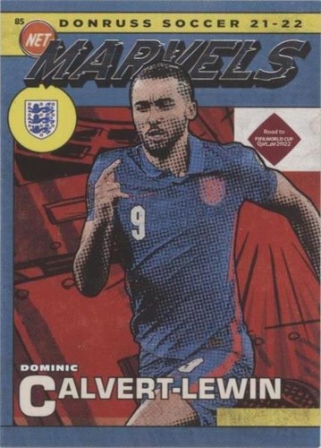 2021-22 Panini Donruss Road to Qatar Dominic Calvert-Lewin #3
