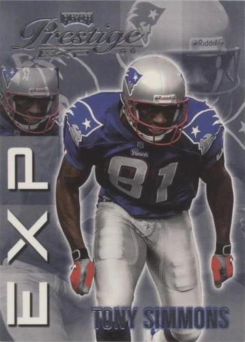 1999 Playoff Prestige EXP Tony Simmons #EX120