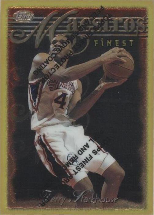 1996-97 Topps Finest - Jerry Stackhouse #137