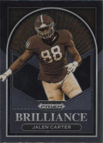 2023 Panini Prizm Draft Picks Jalen Carter #BR-25