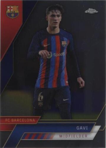 2021-22 Topps Chrome UEFA Gavi Golazo Insert Rookie RC #G-10 2021-22 Topps Chrome UEFA Gavi Golazo Insert Rookie RC #G-10