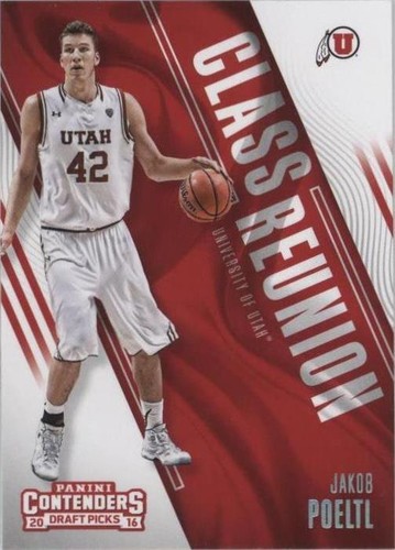 2016-17 Panini Contenders Draft Picks - Jakob Poeltl #9