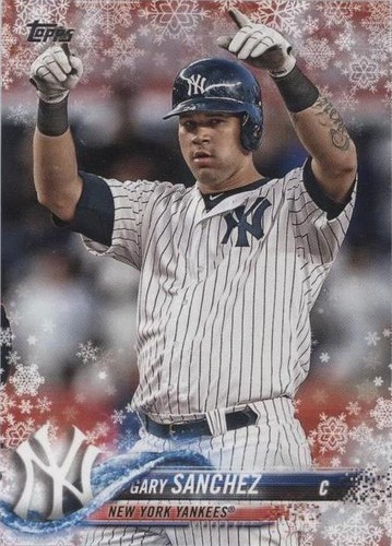 2018 Topps Holiday - Gary Sanchez #HMW59