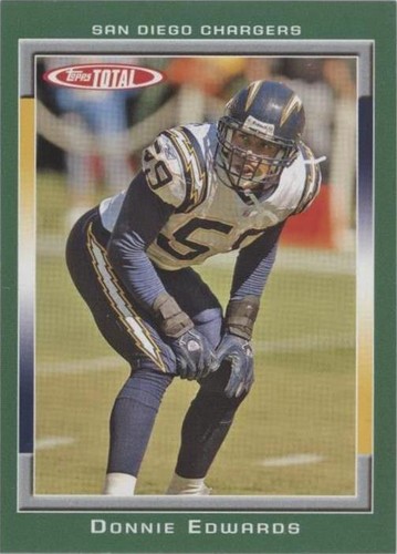 2006 Topps Total Donnie Edwards #401