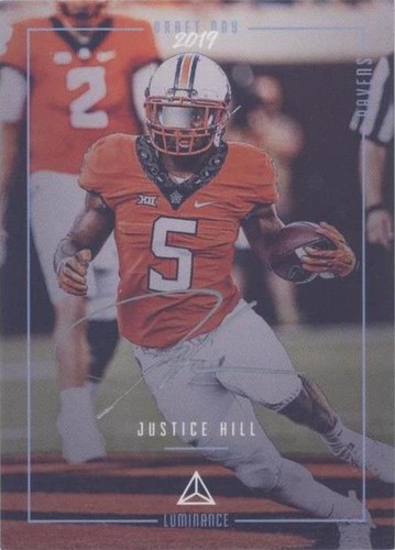 2019 Panini Luminance Justice Hill #DDS-JH