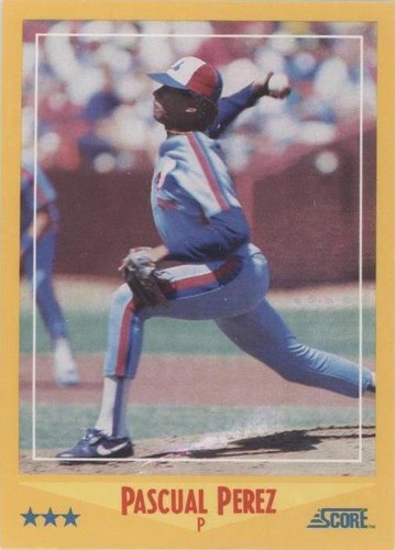 1988 Score - Pascual Perez #459