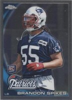 2010 Topps Chrome Brandon Spikes #C85