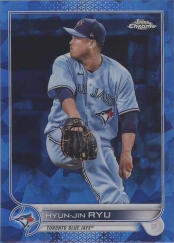 2022 Topps Chrome Sapphire Edition - Hyun-jin Ryu #297