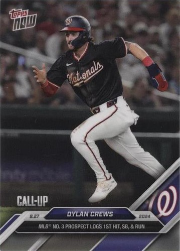 2024 Topps Now - Dylan Crews #601