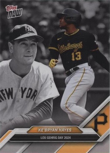2024 Topps Now Lou Gehrig Day - Ke'Bryan Hayes #LGD-24