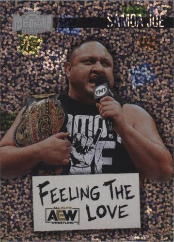 2022 Skybox Metal Universe AEW All Elite Wrestling - Samoa Joe #FL-16