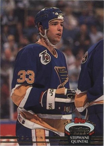1992-93 Topps Stadium Club - Stephane Quintal #350