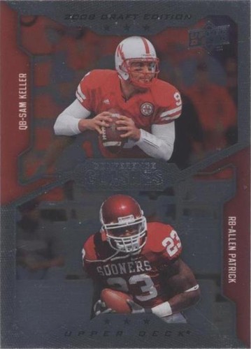 2008 Upper Deck Draft Edition Allen Patrick Sam Keller #250