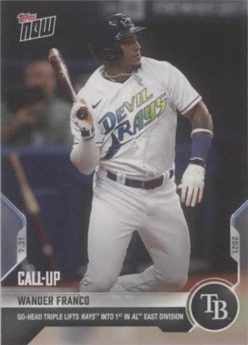 2021 Topps Now - Wander Franco #589