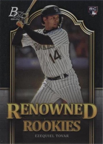 2023 Bowman Platinum - Ezequiel Tovar #RR-13