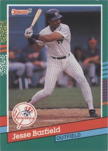 1991 Donruss - Jesse Barfield #498