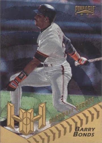 1996 Pinnacle - Barry Bonds #160