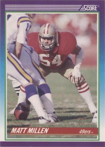 1990 Score Matt Millen #514