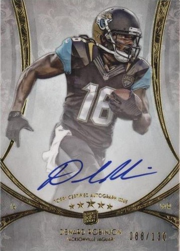2013 Topps Five Star Denard Robinson #FSFA-DR