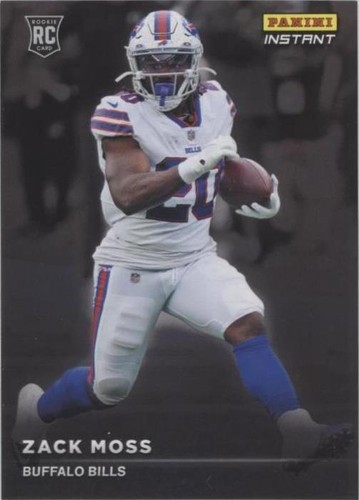 2020 Panini Instant NFL Zack Moss #RS26