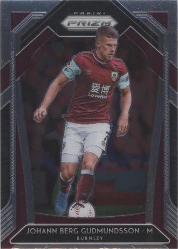 2020-21 Panini Prizm Premier League Johann Berg Gudmundsson #56