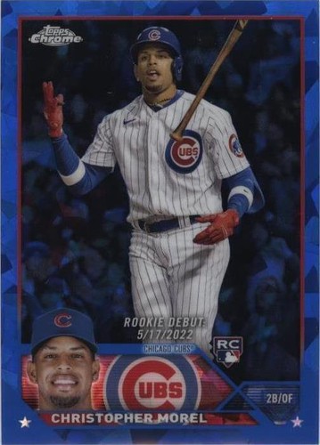 2023 Topps Chrome Update Series Sapphire Edition - Christopher Morel #USCS142