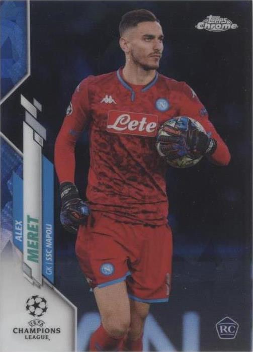 2019-20 Topps Chrome UCL Sapphire Edition Alex Meret #5