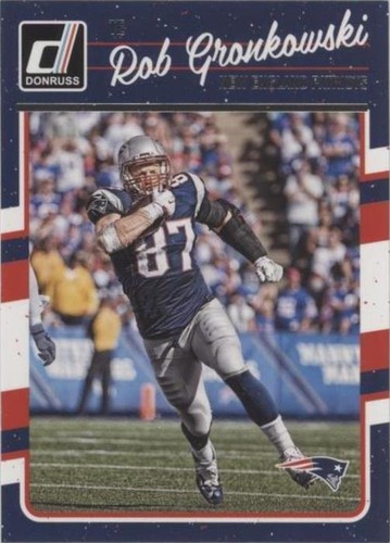 2016 Donruss Rob Gronkowski #182