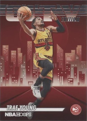 2023-24 Panini NBA Hoops Haunted Hoops Trae Young #82 Hawks