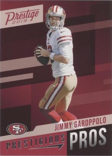 2019 Panini Prestige Jimmy Garoppolo #PP-JG
