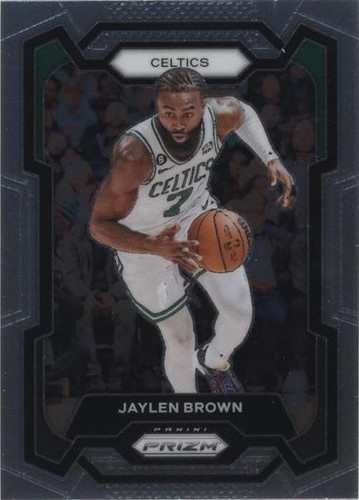 2023-24 Panini Prizm Draft Picks Jaylen Brown Green Prizm
