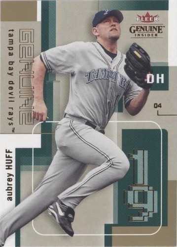 2004 Fleer Genuine Insider - Aubrey Huff #66