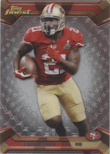 2013 Topps Finest Frank Gore #63