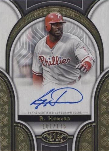 2023 Topps Tier One - Ryan Howard #PPA-RH