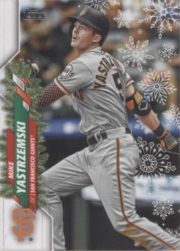 2020 Topps Holiday - Mike Yastrzemski #HW184