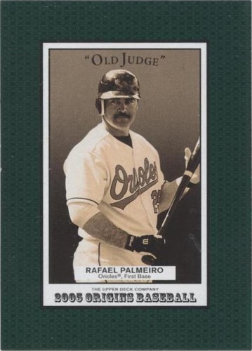 2005 Upper Deck Origins - Rafael Palmeiro #72