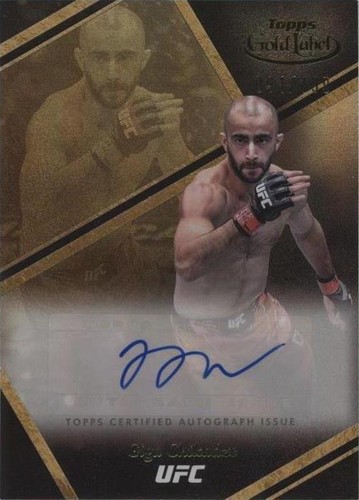 2024 Topps Gold Label UFC - Giga Chikadze #AUA-GCE