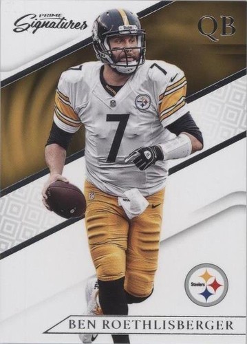 2016 Panini Prime Signatures Ben Roethlisberger #43