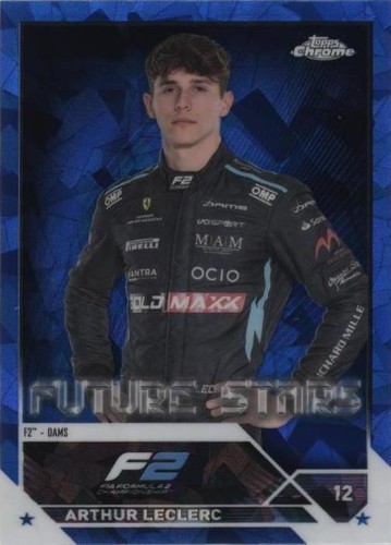 2023 Topps Chrome Sapphire Edition Formula 1 - Arthur Leclerc #85