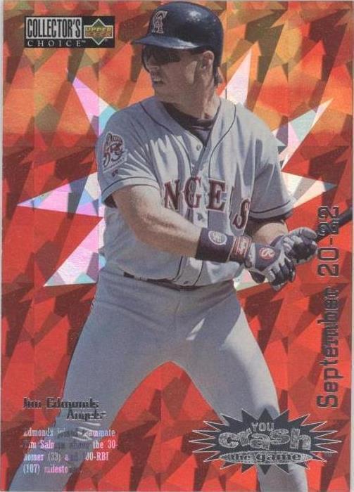 Upper Deck Collector's Choice 1996 - Jim Edmonds #CG7