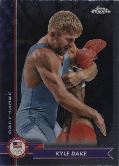 2024 Topps Chrome U.S. Olympic & Paralympic Team and Hopefuls - Kyle Dake #9